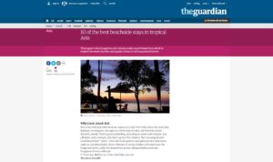 Bali Villa Coral in an article in the Guardian